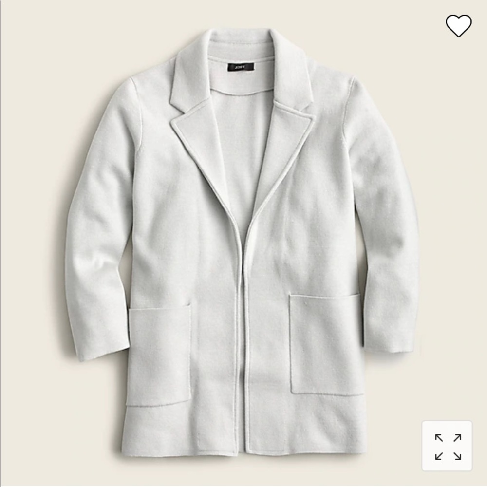 J. Crew Sophie Open Front Blazer Size M